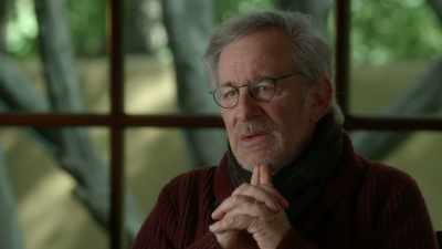 My mom went from being
completely joyful - Spielberg
