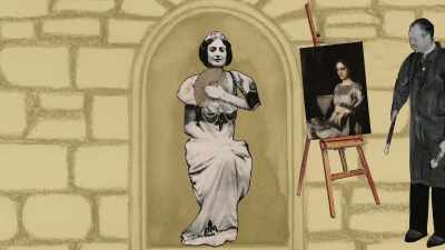 'My mother was an
Edwardian beauty - The Life and Deaths of Christopher Lee