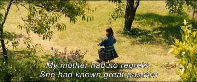My mother had no regrets. - An Impossible Love