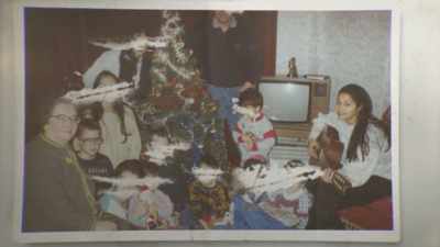 My mother, her partner,
Derek Lincoln, - Children of the Cult