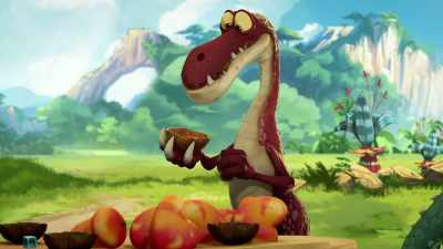 My mouth has never been happier! - Gigantosaurus