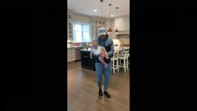 My mum and dad came over
for the first month, - Coleen Rooney: The Real Wagatha Story