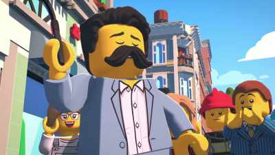 -My mustache thanks you!
-[all cheering] - LEGO City Adventures