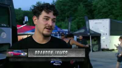 My name is Brandon James.
I run with Team Cali. - Street Outlaws No Prep Kings Team Attack