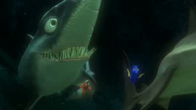 Hello My name is BruceHello BruceIt has been three weeks since my last fishOn my honor or may I be chopped up and made into soupYou're an inspiration Amen - Finding Nemo
