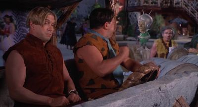 My name is Fred Flintstone F L I N - The Flintstones in Viva Rock Vegas