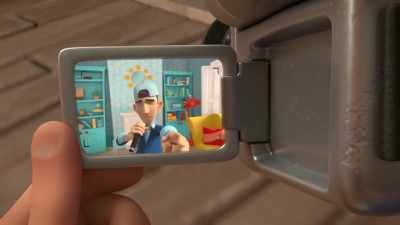 ♪ My name is Mr. Brown
And this is my rap ♪ - The Adventures of Paddington