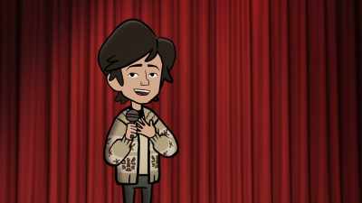 My name is Tig Notaro, and--
[cheers and applause] - Tig Notaro: Drawn