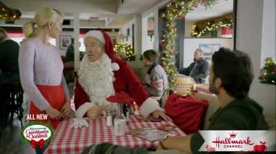 My new friend here
will have a big slice - The Mistletoe Secret