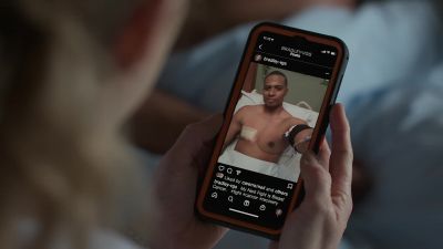 "My Next Fight is
Breast Cancer." - The Good Doctor