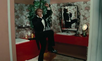 My nose is bleeding - The Tall Blond Man with One Black Shoe