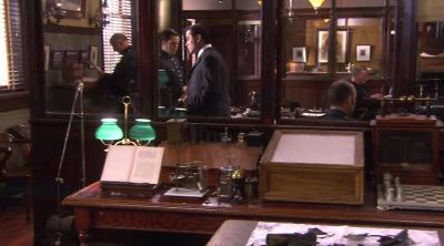 My office, George. - Murdoch Mysteries