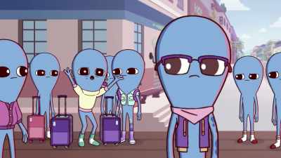 My offspring needs to meet other beings
and get situated. - Strange Planet