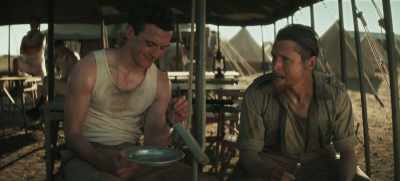 My only symptom now is soaking
the sheets every night. - SAS: Rogue Heroes