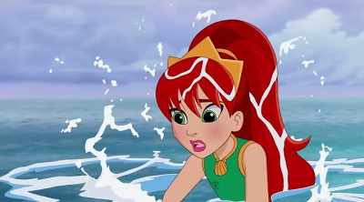 My own sister dragged you
to the surface. - DC Super Hero Girls: Legends of Atlantis