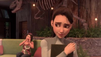 - My pages got wet.
- You need a friend! - Jurassic World: Camp Cretaceous