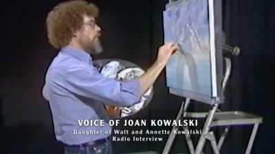 My parents decided to do a little ad spot. - Bob Ross: Happy Accidents, Betrayal & Greed