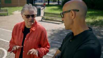 My parents, you know,
mom and pop, said, - Stanley Tucci: Searching for Italy