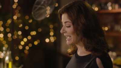 My passionfruit ice-cream
cake has a partner in crime, - Nigella: At My Table