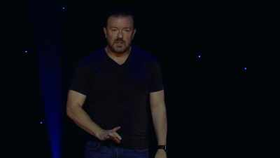 My penis was dry, just nestled, just... - Ricky Gervais: Humanity