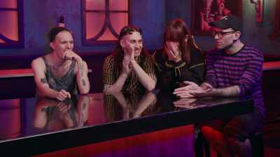 - My plan for the lie
detector test was, uh, to lie. - The Boulet Brothers' Dragula: Titans