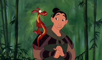 Down Bessie My powers are beyond your mortal imaginationFor instance my eyes can see straight through your armorOhAll right that's it Dishonor Dishonor on your whole familyMake a note of this Dishonor on you dishonor on your cowStop I'm sorry I'm sorryI'm - Mulan