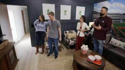 My problem with the man cave,
and it's a lot, - Renovation Impossible