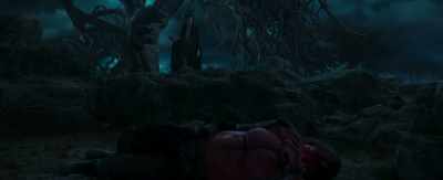 My Queen, restore me now!
Let me finish him! - Hellboy