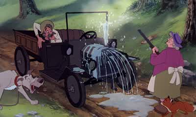 My radiator! - The Fox and the Hound