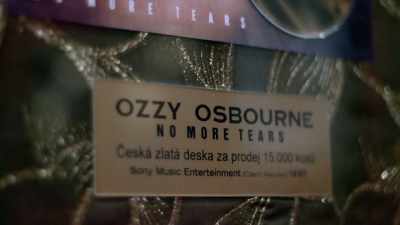 My record "No More Tears"
is selling like crazy over here. - Biography: The Nine Lives of Ozzy Osbourne