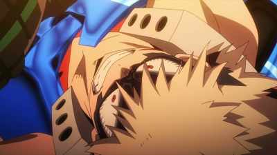 My ribs are breaking. - My Hero Academia: Heroes Rising