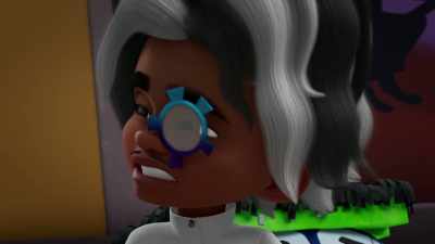 My robot Spider's
musta got messed up - Firebuds