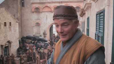 My scene is to frantically
bring the carpets in - Game of Thrones: The Last Watch