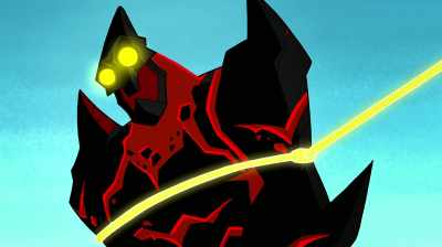 My scimitar will
raise a volcano, - Justice League Action