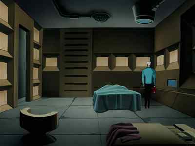 My service said that
both of your legs were... - Batman Beyond