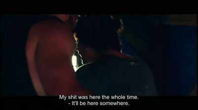 My shit was there.
- Then she is somewhere. - Tiger Girl