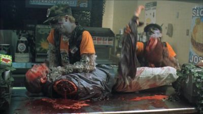 My soccer leg - Poultrygeist: Night of the Chicken Dead
