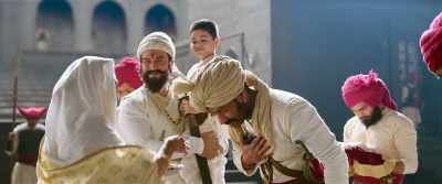 My Son came here,
along with my grandson to invite us.. - Tanhaji: The Unsung Warrior
