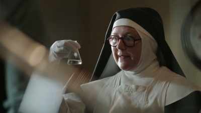  My spectrometer is trying
 to put a name to it, - Sister Boniface Mysteries