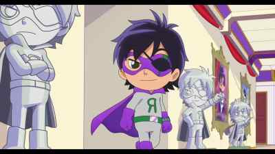 My statue is watching
your every move. - Ryan's World the Movie: Titan Universe Adventure