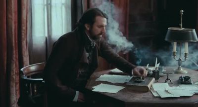 My stitching has more merit and admirers that your two scribblings put together - Bright Star