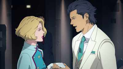 My subordinates are on their way. Sorry. - Mobile Suit Gundam Hathaway