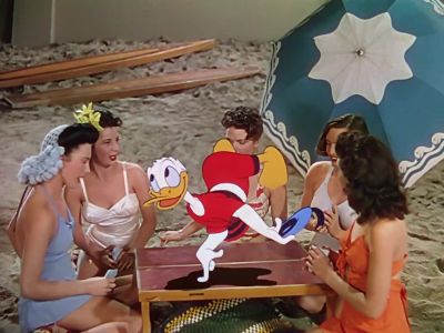 My sweet little bathing beauties - The Three Caballeros