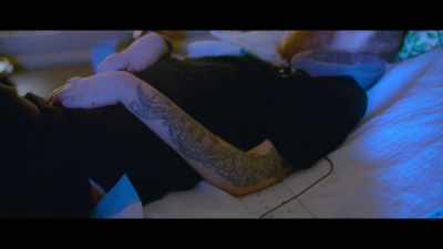 My tattoo is a spine
with chains wrapped around it - Unnatural Selection