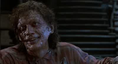 My teleporter turned into a gene splicer. - The Fly