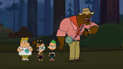 My trusty compass
will show us the way! - Total DramaRama
