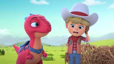 My trying to be a hero - Dino Ranch