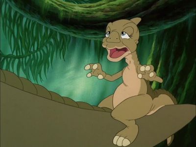 My tummy's making its hungry noise - The Land Before Time II: The Great Valley Adventure