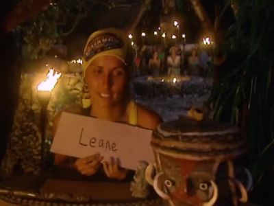My vote is for Leann,
because... - Survivor