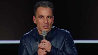 My wife is always happy. She's-- - Sebastian Maniscalco: Stay Hungry